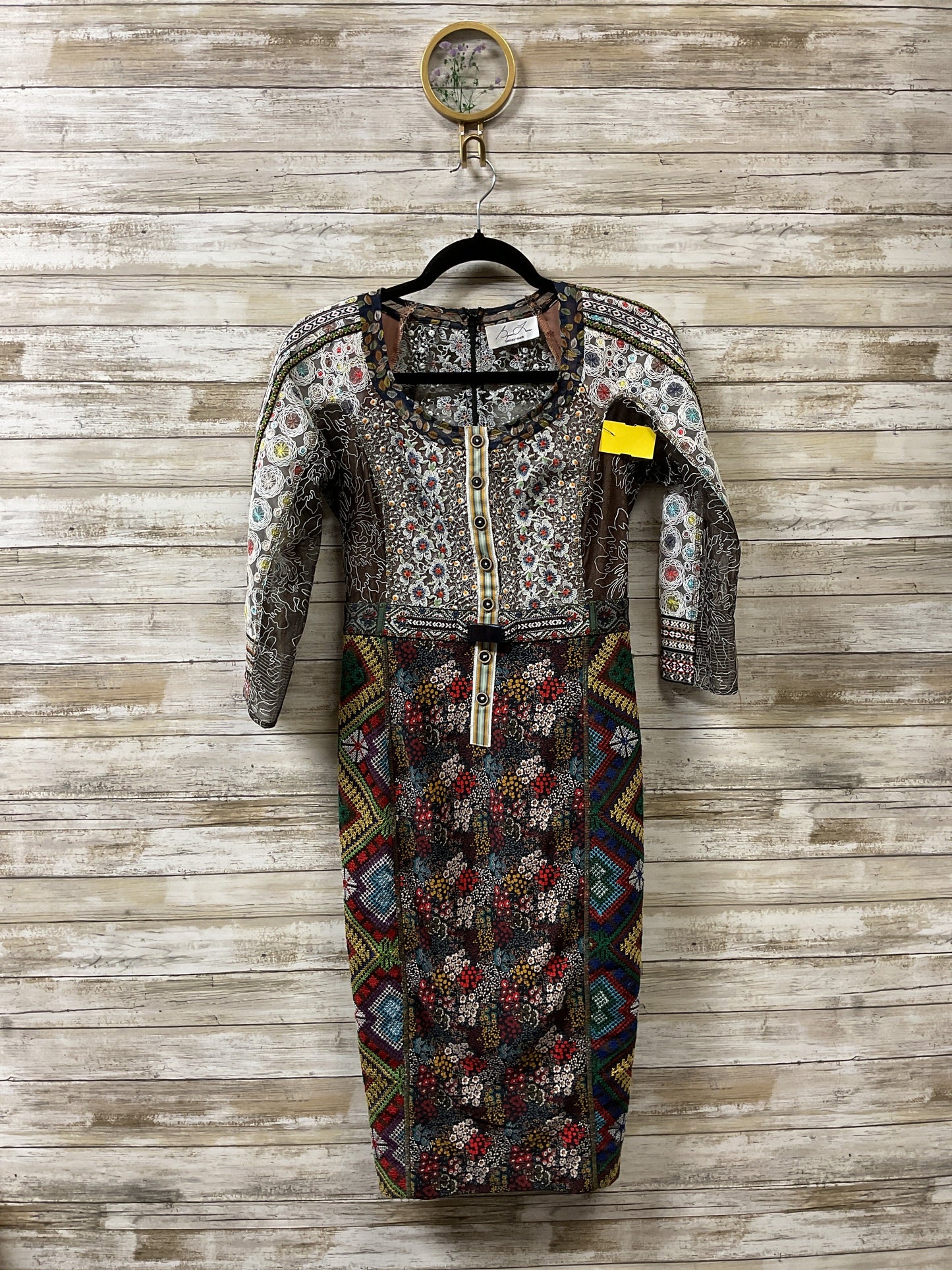 Dress Party Midi By Cma In Multi, Size:Xs