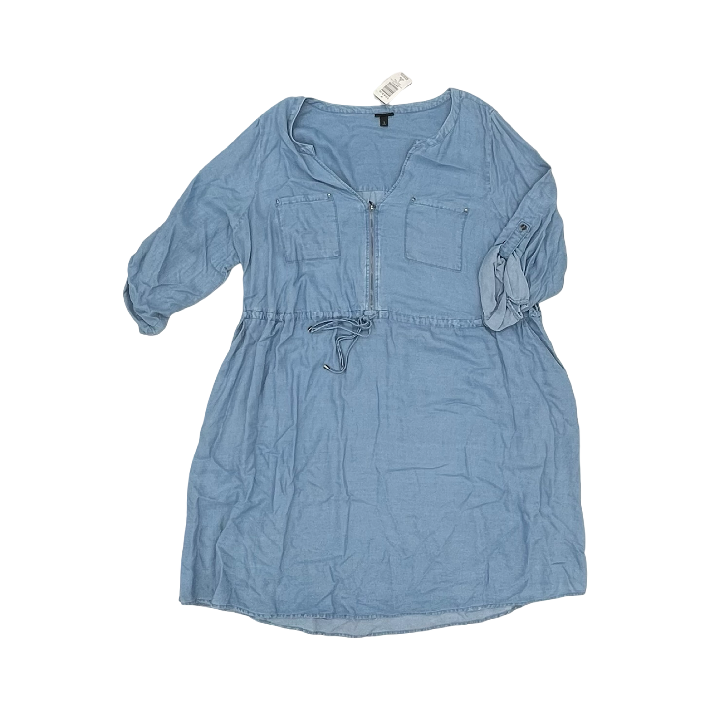 Dress Casual Short By Torrid In Blue Denim, Size:3X