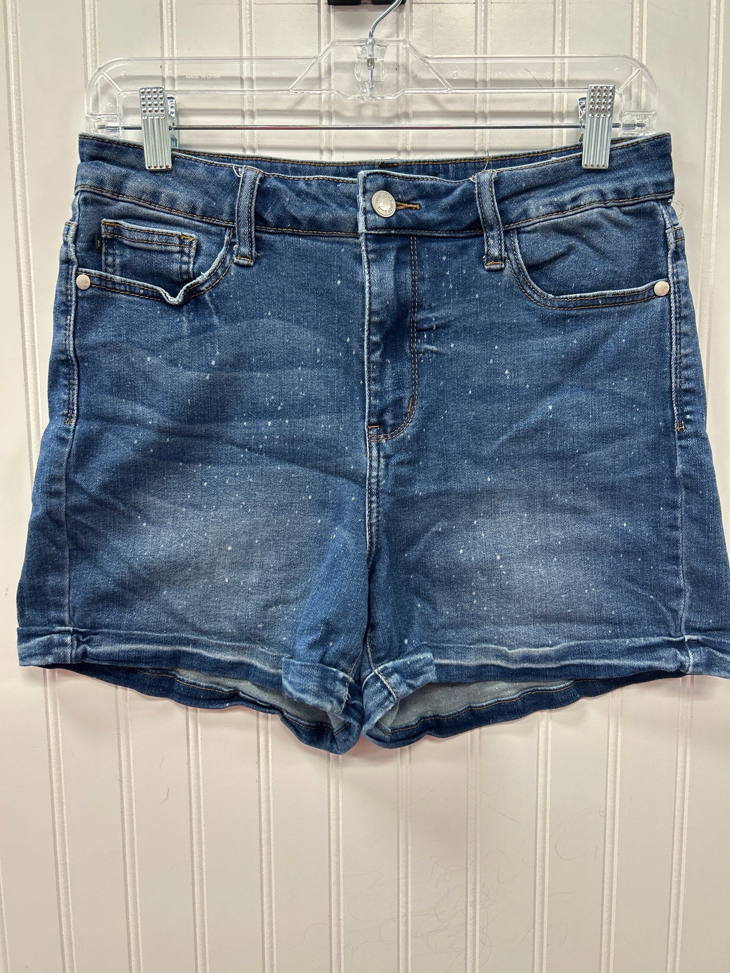 Shorts By Judy Blue In Blue Denim, Size:L