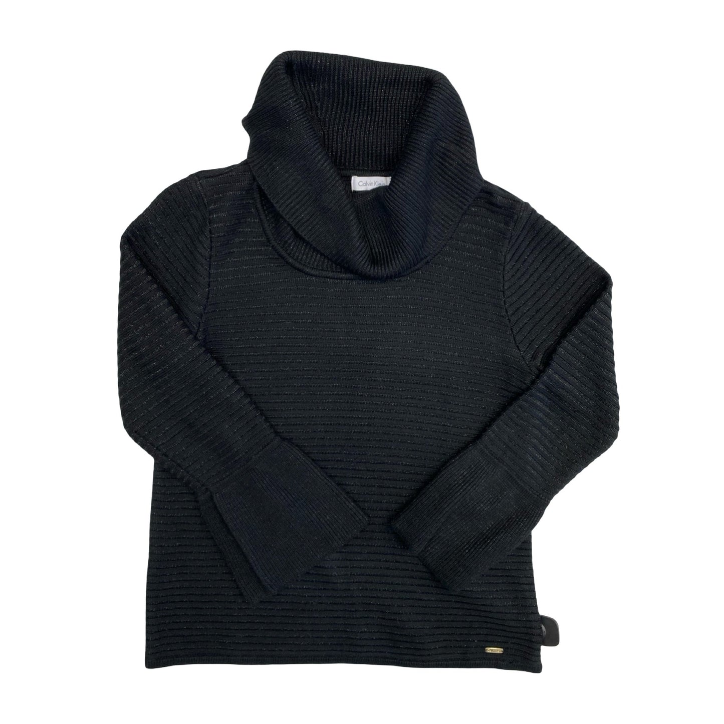 Sweater By Calvin Klein In Black, Size:M