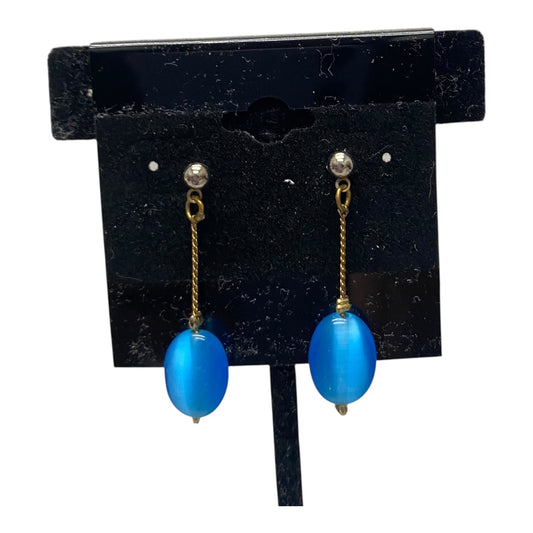 Earrings Dangle/Drop  In Blue
