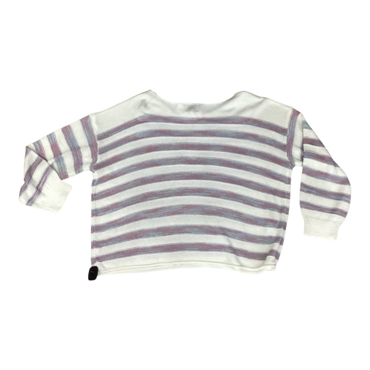 Sweater By Pink Rose In Cream & Pink, Size:3X