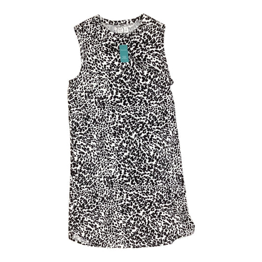 Dress Casual Midi By Maurices In Black & White, Size:Xs