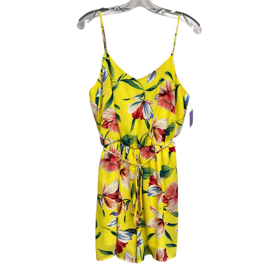 Romper By Everly In Floral Print, Size:M