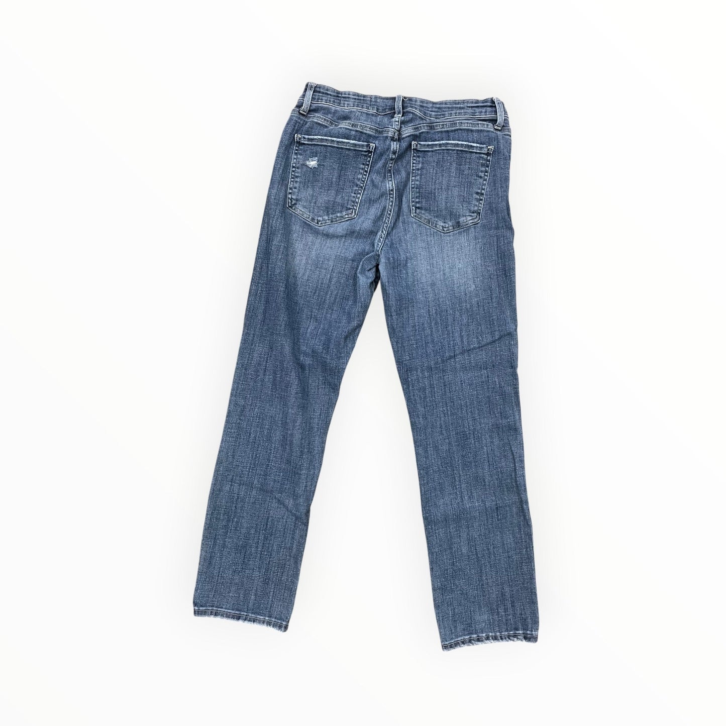 Jeans Boot Cut By Cosmic Blue Love In Blue Denim, Size:10L