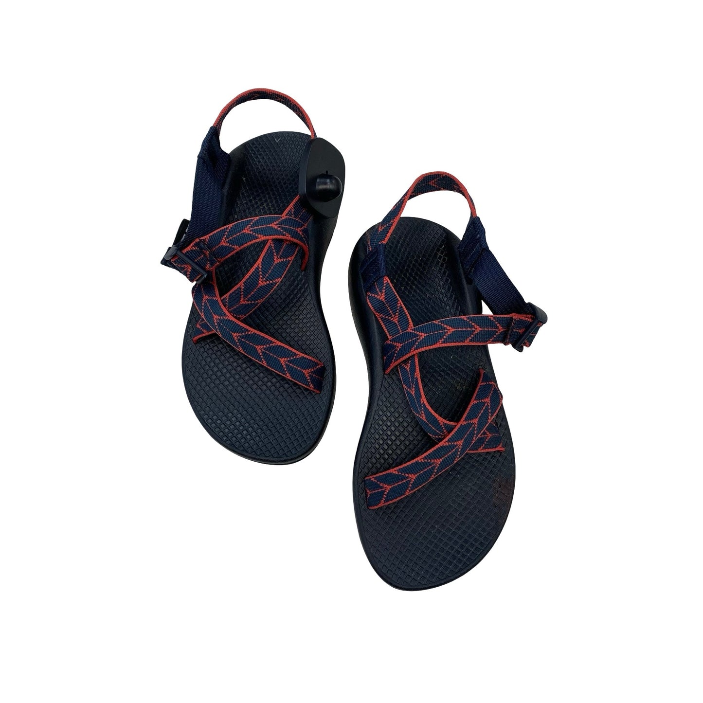 Sandals Flats By Chacos In Blue & Red, Size:7