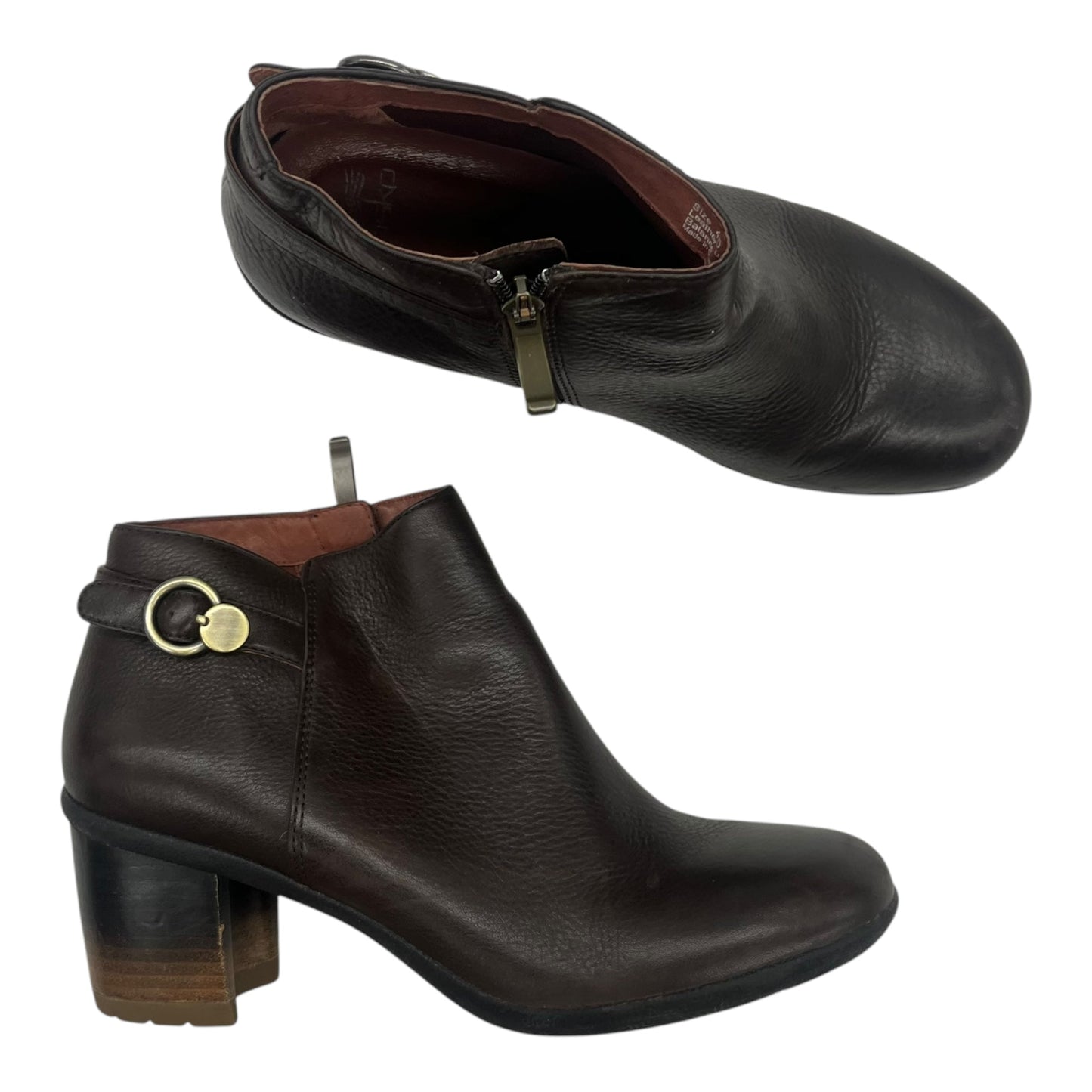 Boots Leather By Dansko In Brown, Size:9.5