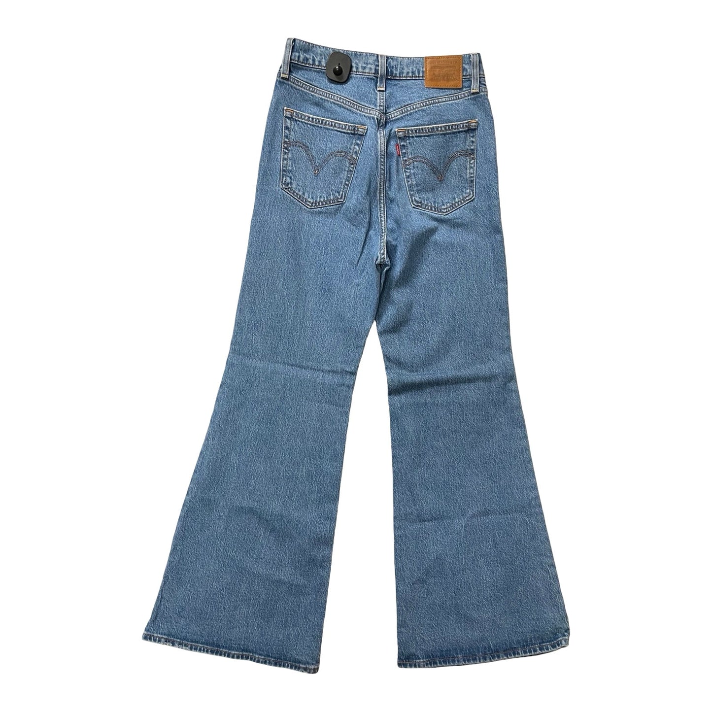 Jeans Wide Leg By Levis In Blue, Size:6