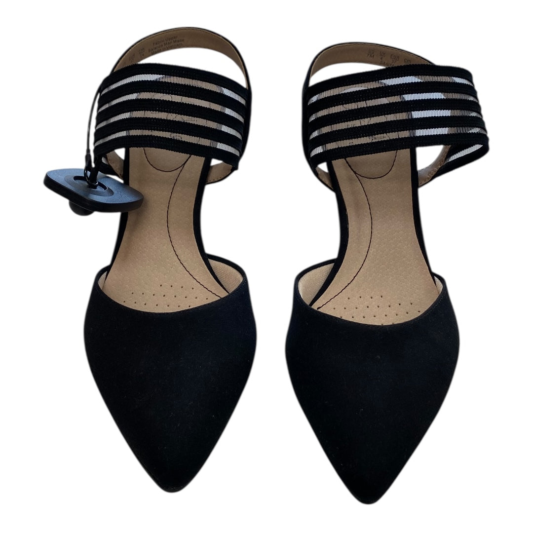 Shoes Heels Kitten By Life Stride In Black, Size:7