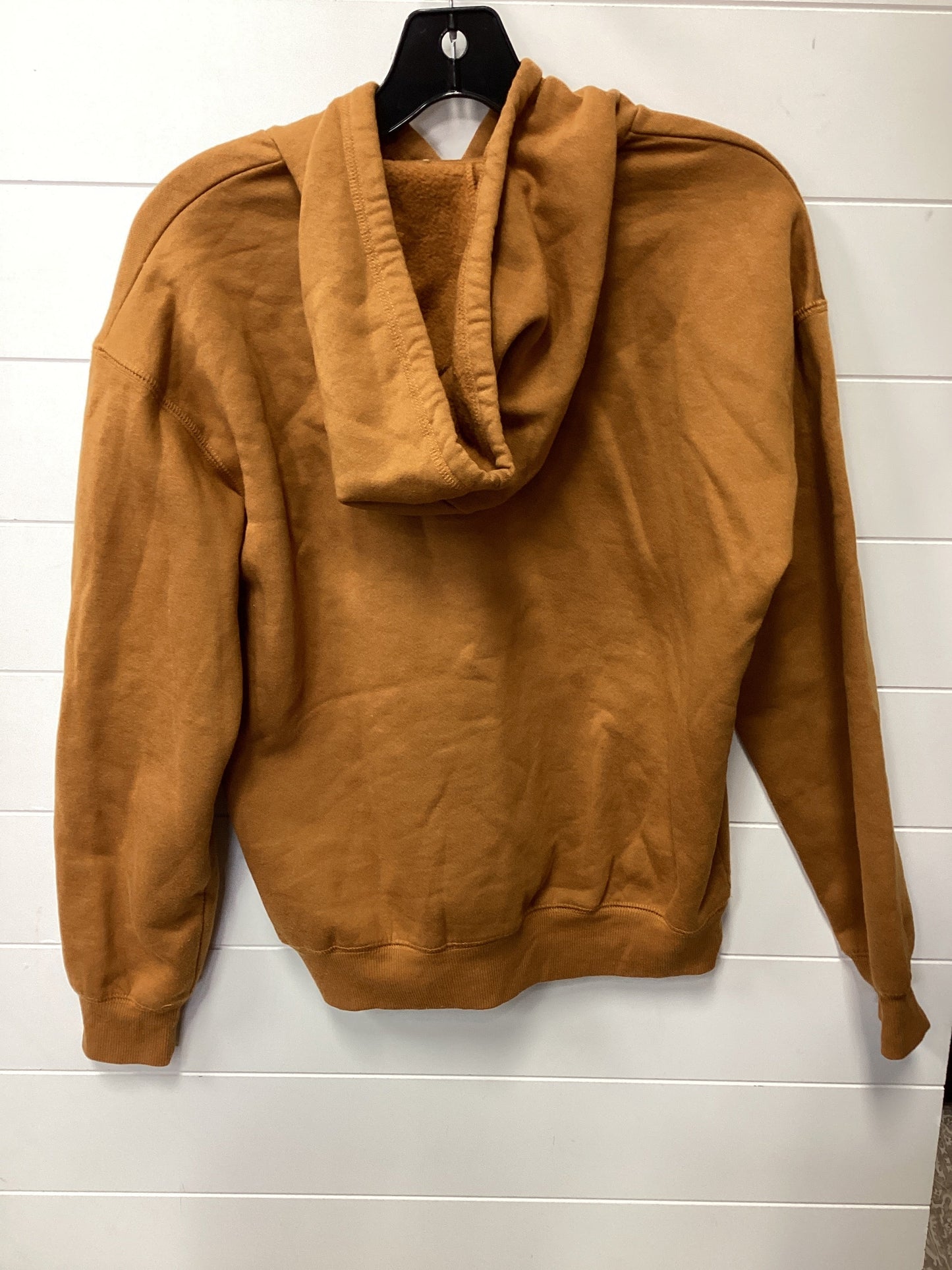 Sweatshirt Hoodie By Clothes Mentor In Orange, Size:S