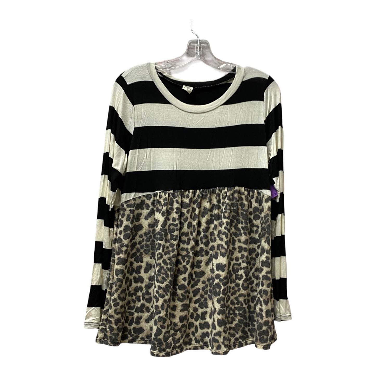 Top Ls By Sew In Love In Black & White, Size:S