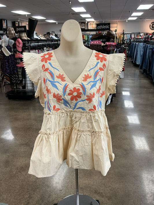 Top Ss By Thml In Peach, Size:M