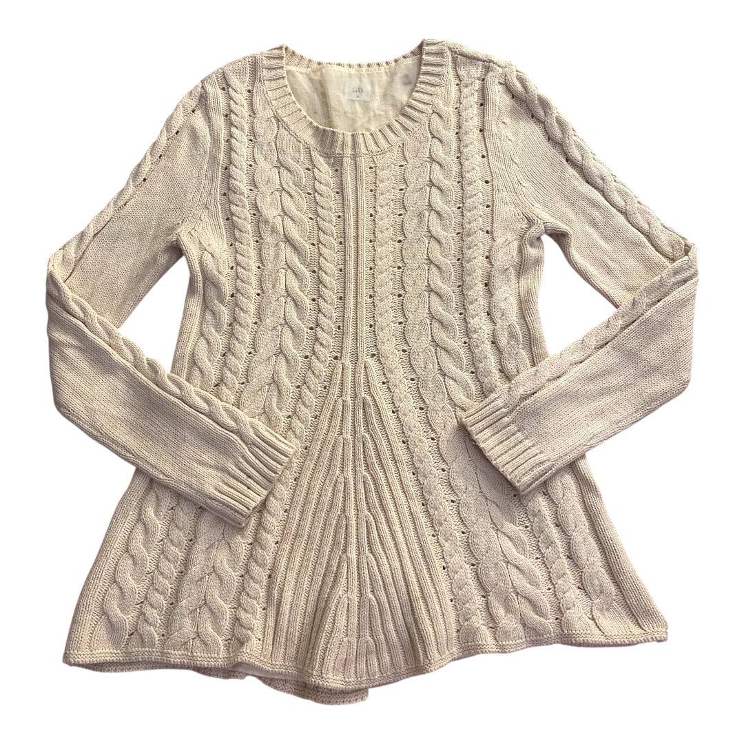 Sweater By Cabi In Cream, Size:M