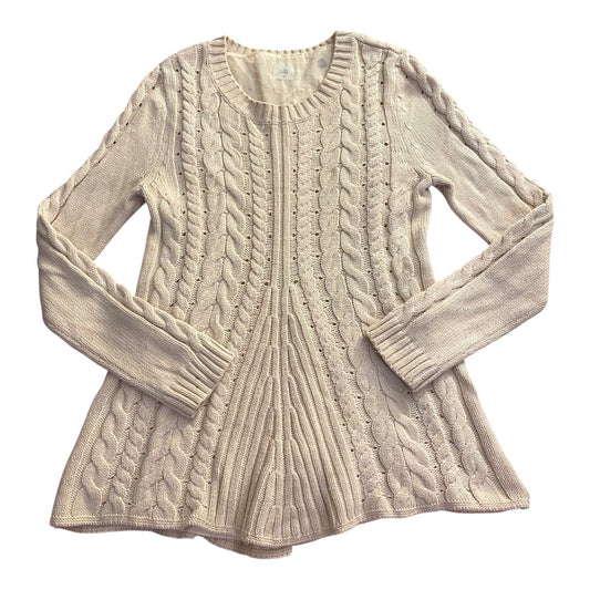 Sweater By Cabi In Cream, Size:M