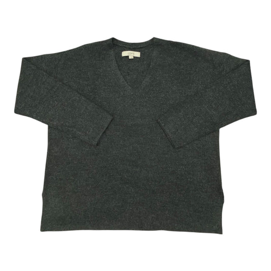 Sweater By Loft In Grey, Size:L