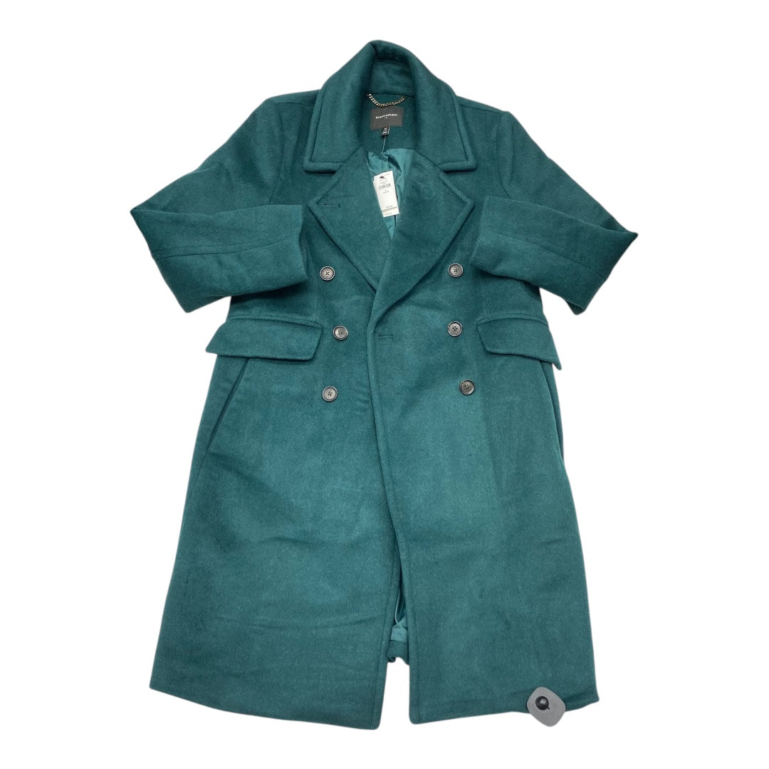 Coat Wool By Banana Republic In Green, Size:MP