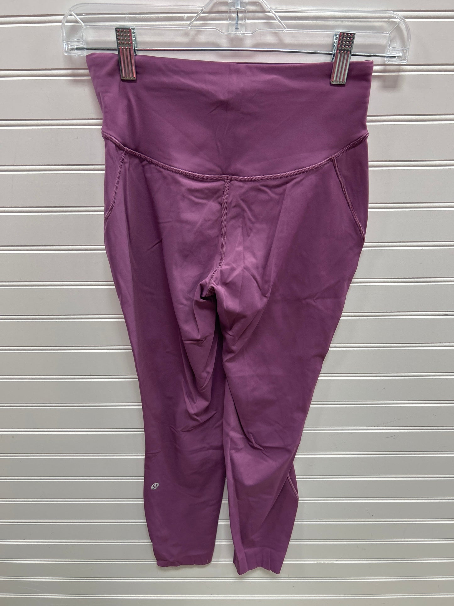 Athletic Leggings By Lululemon In Purple, Size:6
