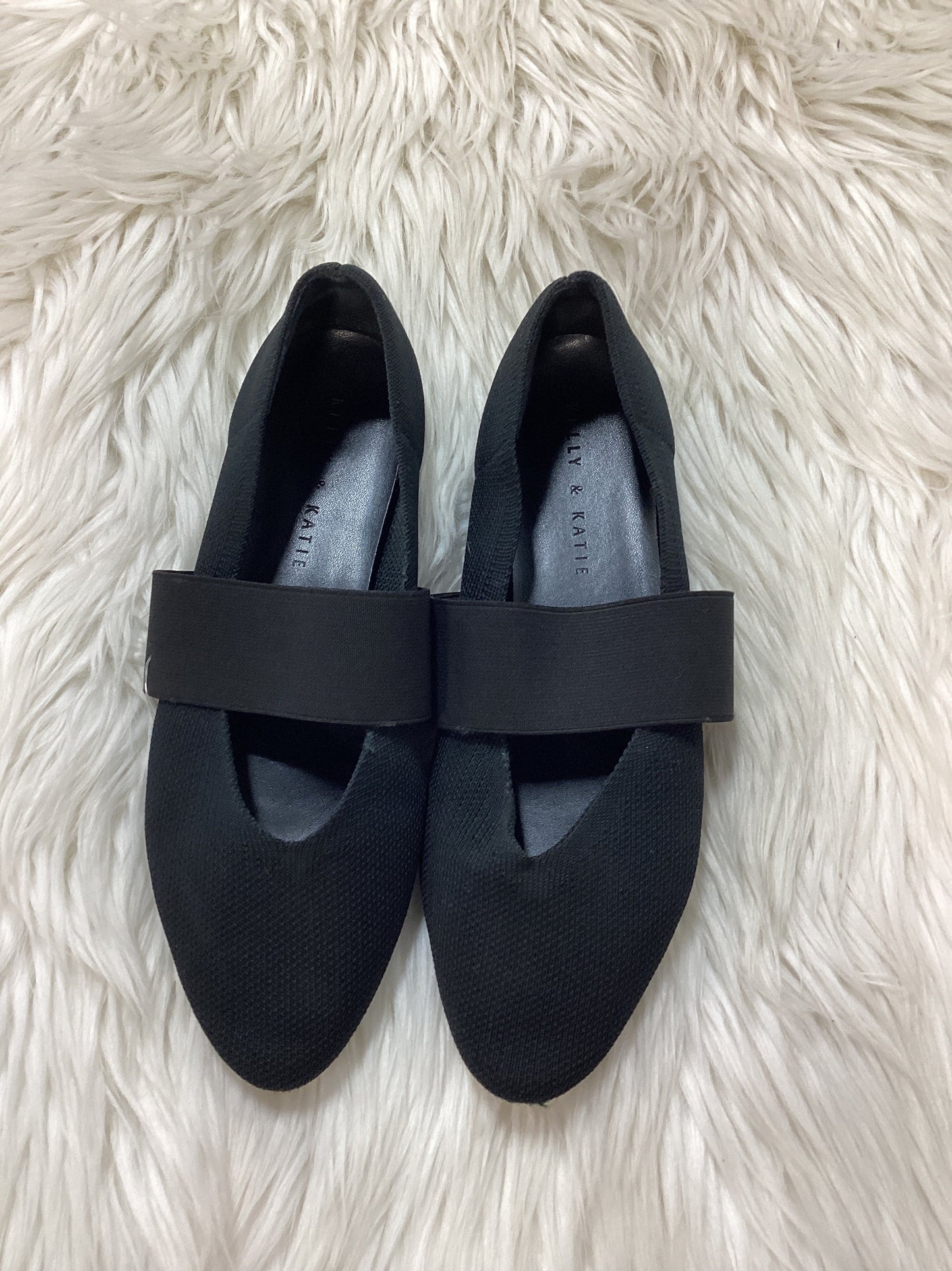 Shoes Flats By Kelly And Katie In Black, Size:7