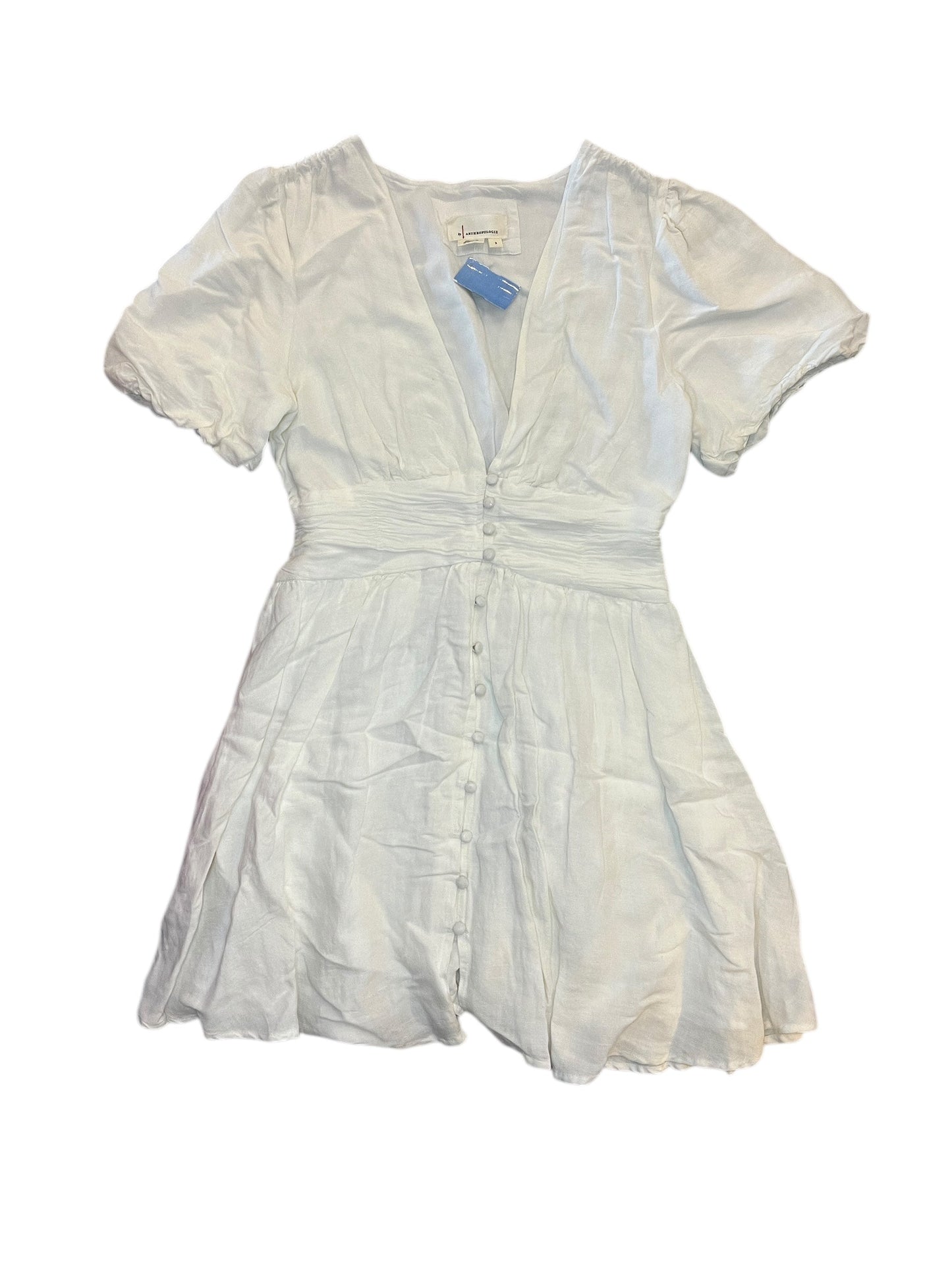 Dress Casual Short By Anthropologie In White, Size:S