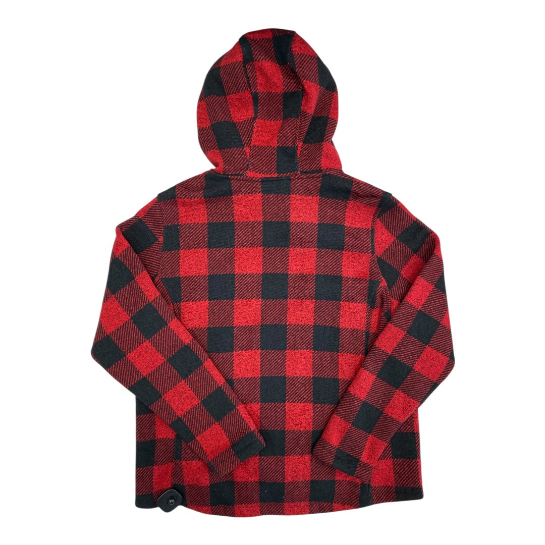 Athletic Fleece By The North Face In Black & Red, Size:Xl