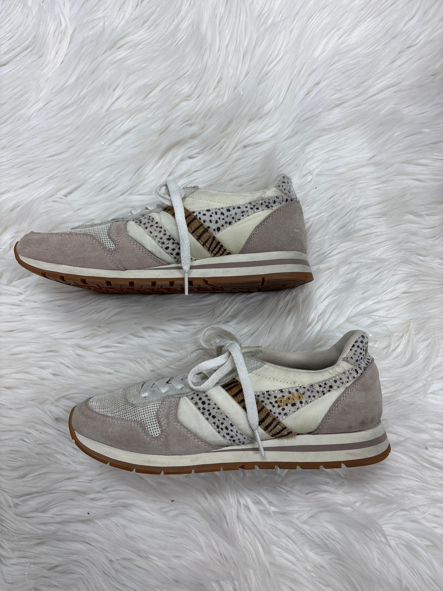 Shoes Sneakers By Gola In Cream, Size:8