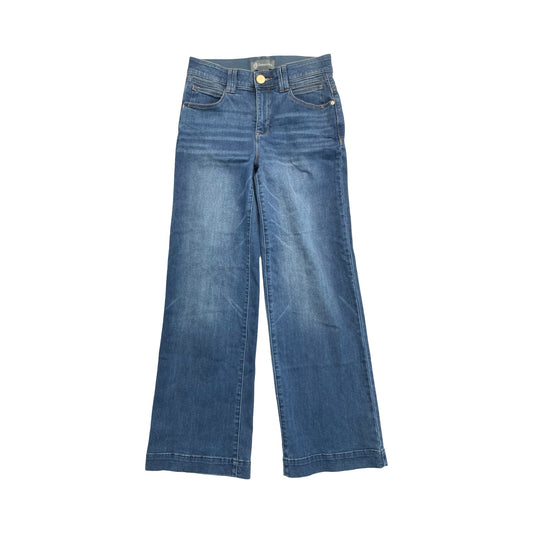 Jeans Wide Leg By Democracy In Blue Denim, Size:4