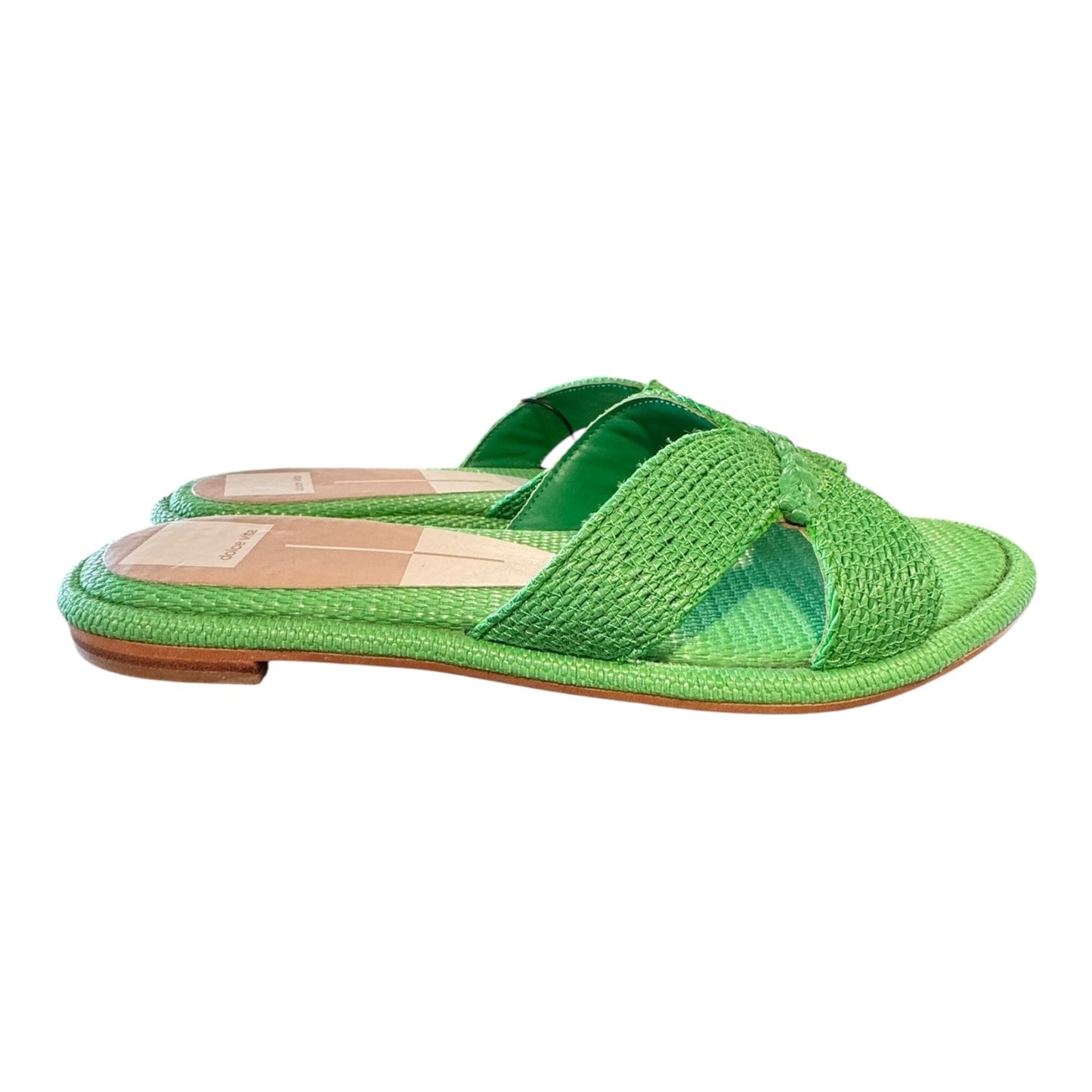 Sandals Flats By Dolce Vita In Green, Size:9