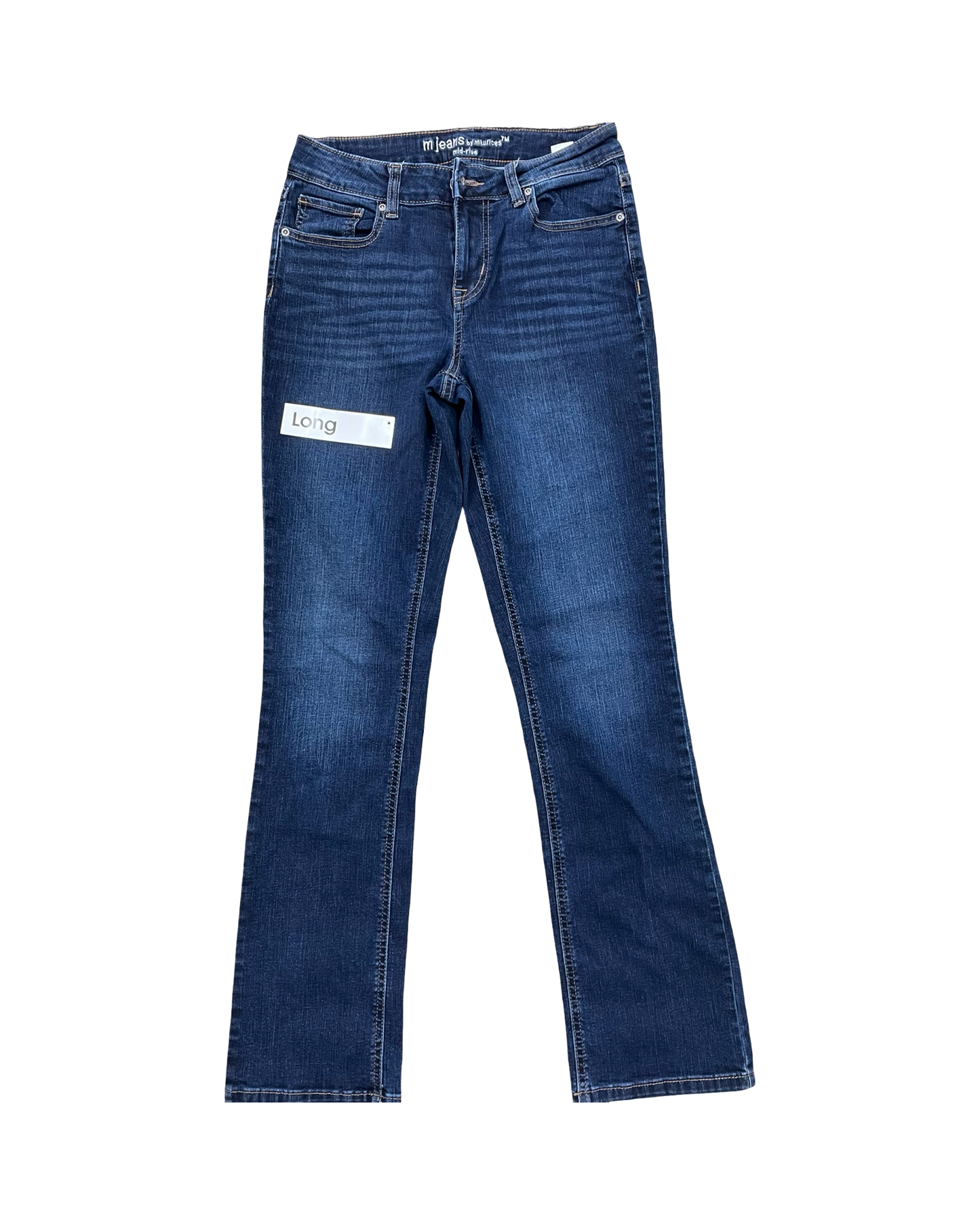 Jeans Straight By Maurices In Blue Denim, Size:6L