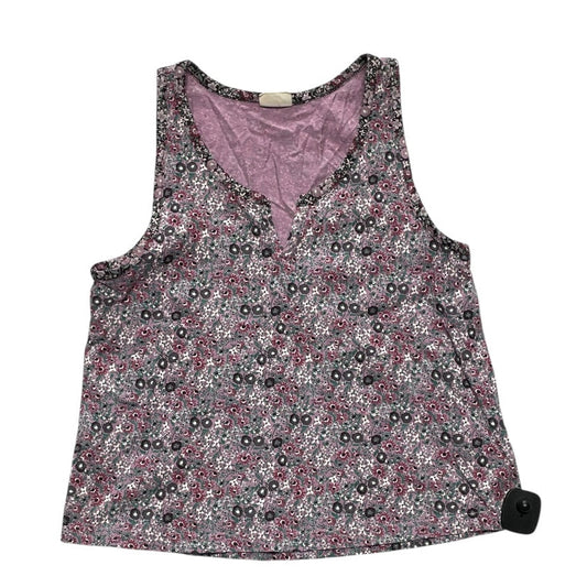 Top Sleeveless By Pact In Purple, Size:M