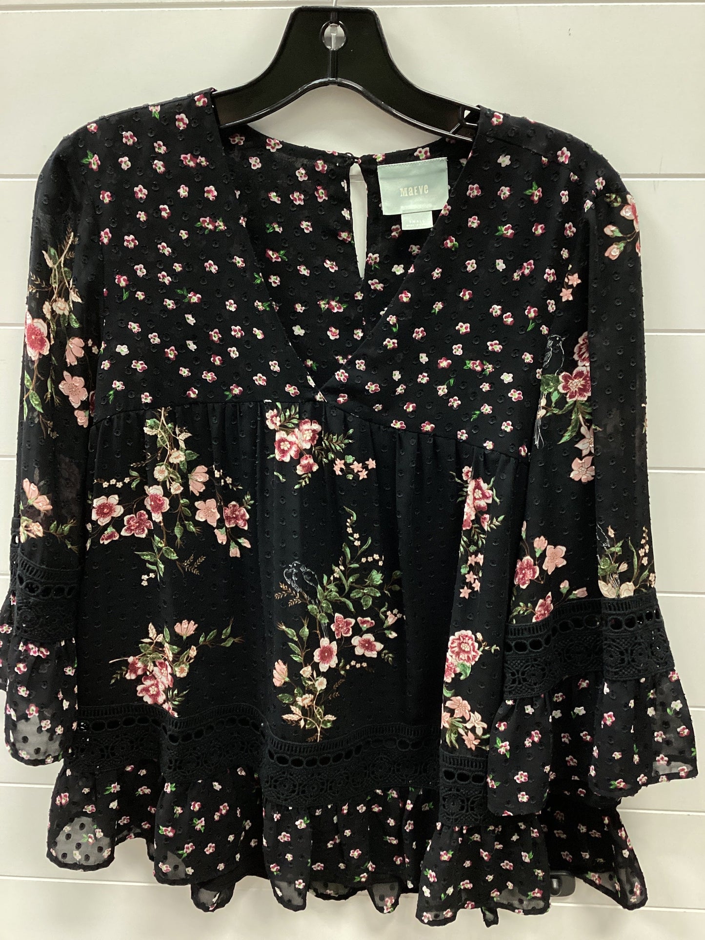 Top Ls By Maeve In Black, Size:S