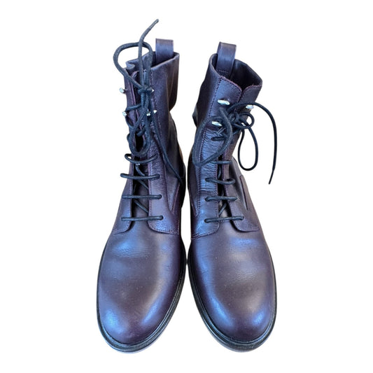 Boots Ankle Flats By Rag And Bone In Purple, Size:7.5