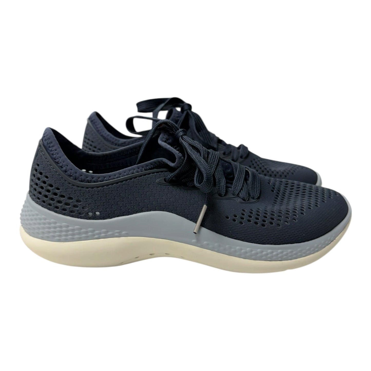 Shoes Athletic By crocs In Blue, Size:8