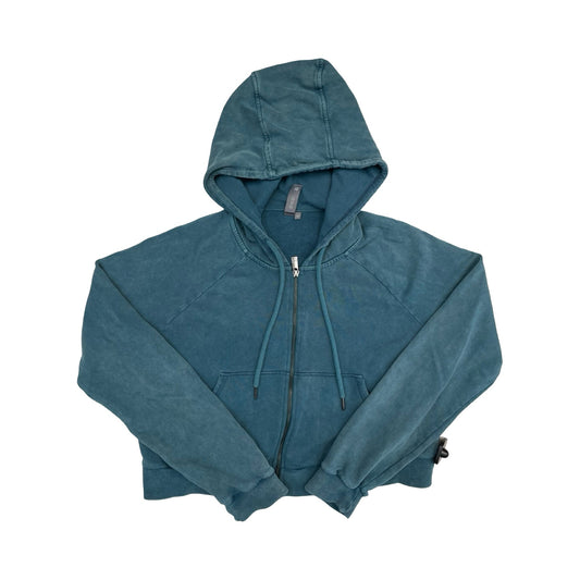 Athletic Top Ls Hoodie By Sweaty Betty In Teal, Size:M