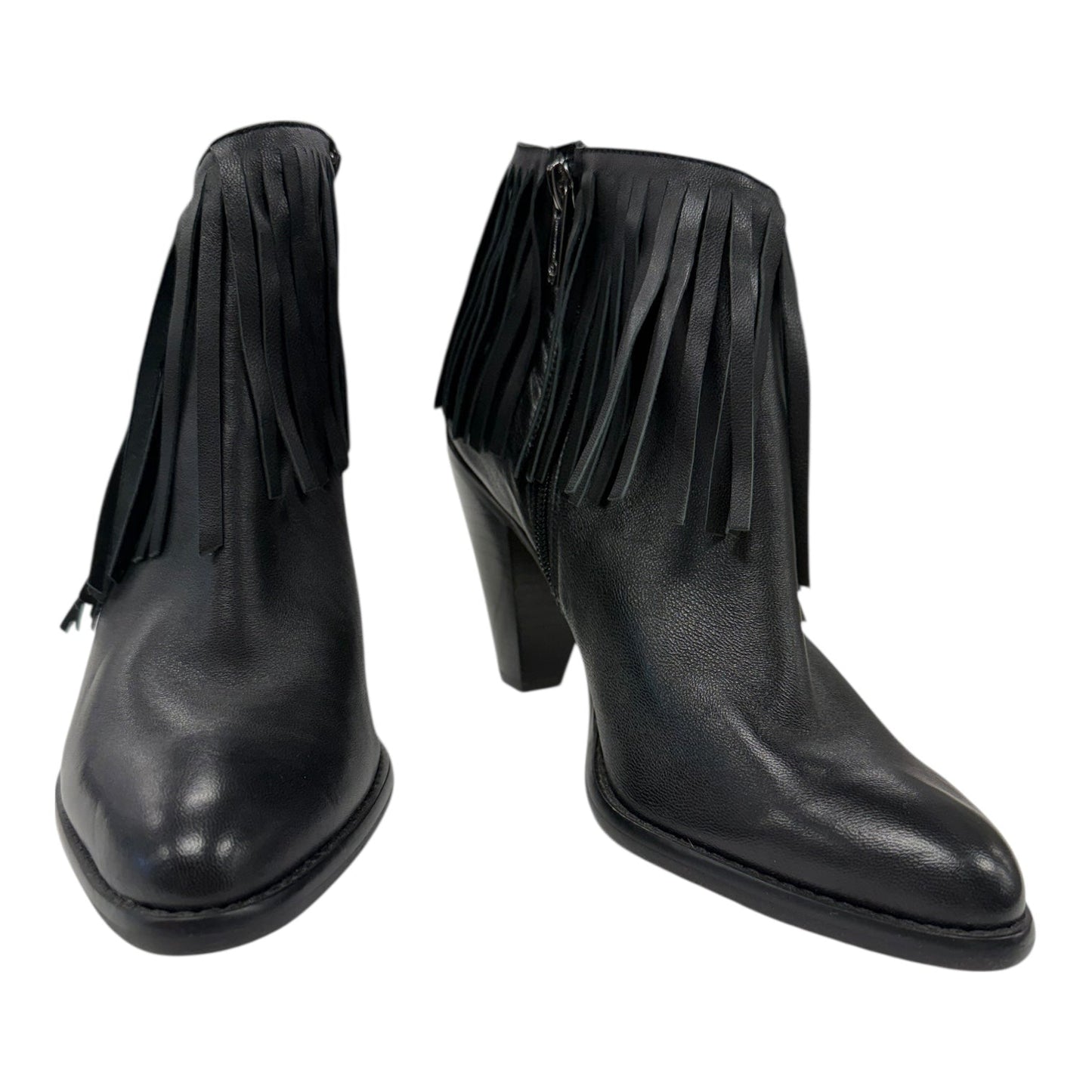 Boots Ankle Flats By Jessica Simpson In Black, Size:7.5