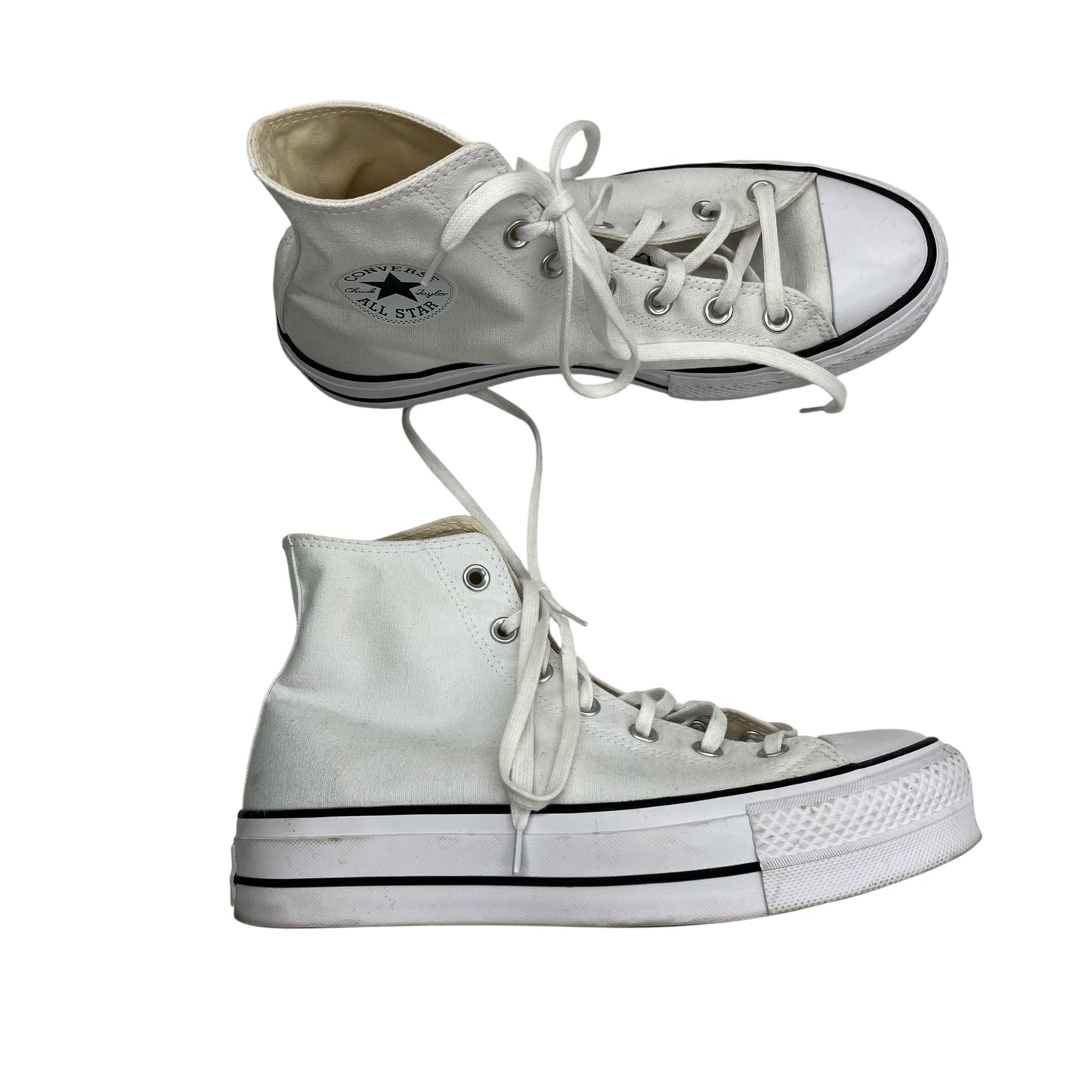 Shoes Sneakers By Converse In White, Size:9