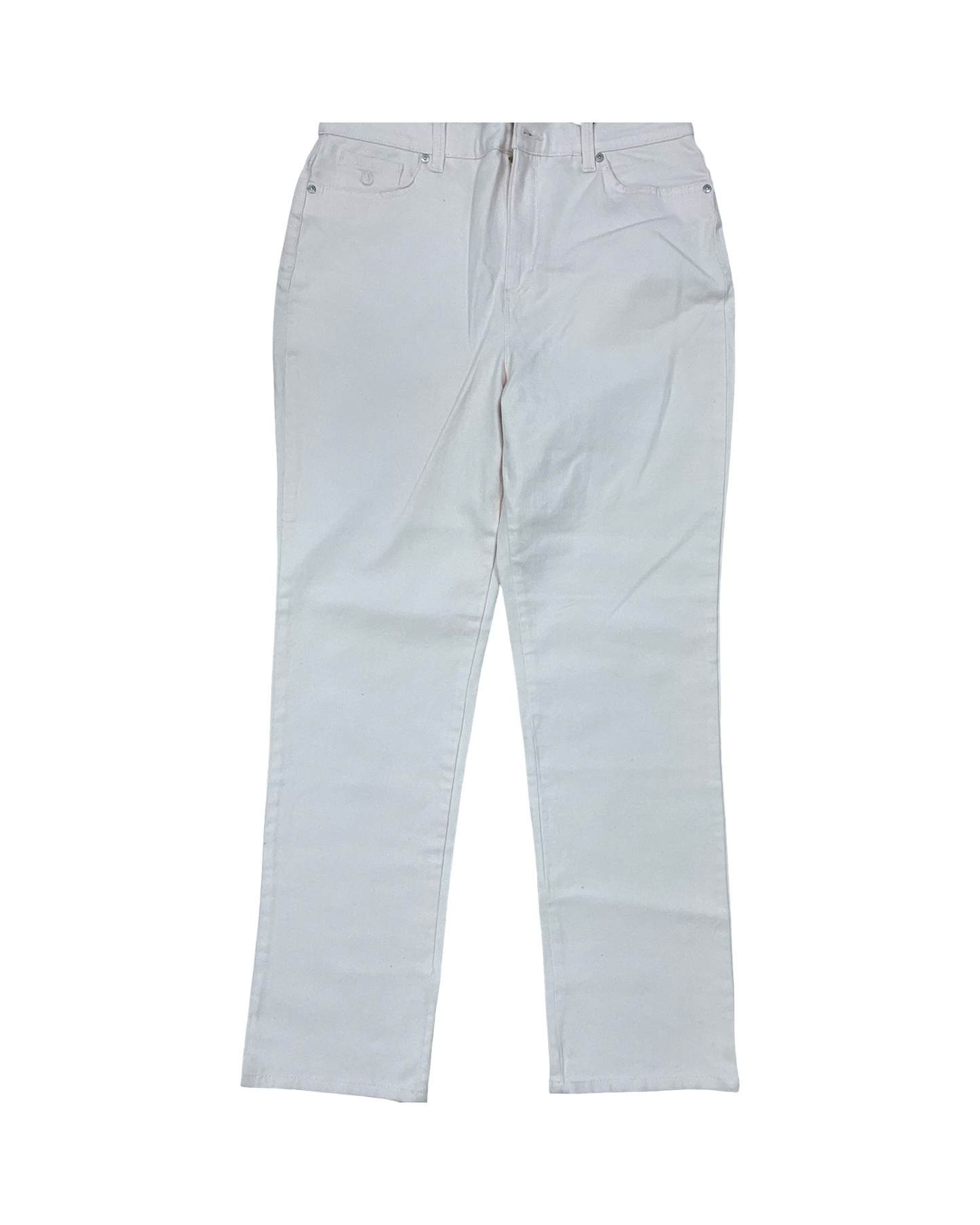 Jeans Boyfriend By Gloria Vanderbilt In Peach, Size:12