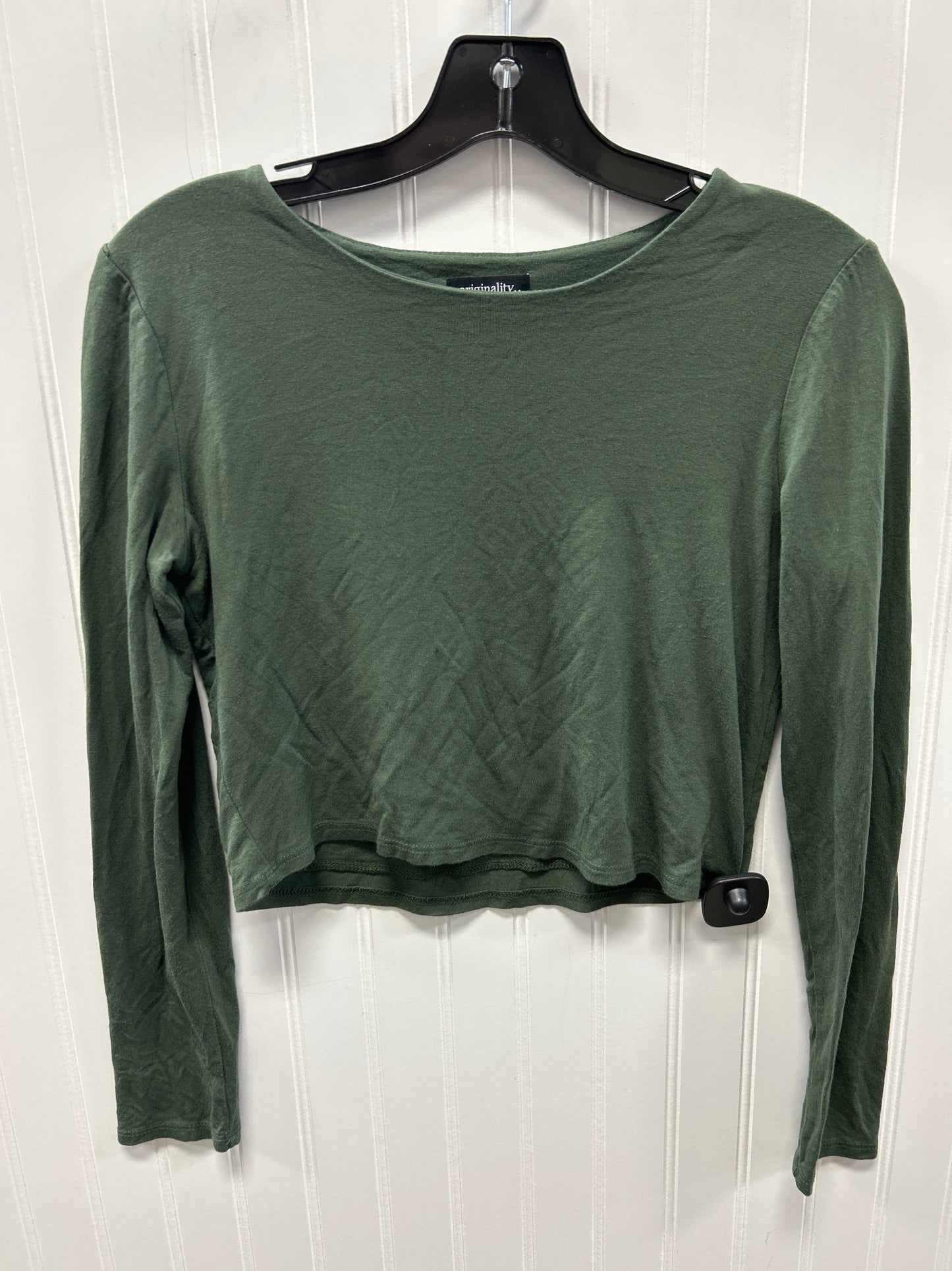 Top Ls By Originality In Green, Size:M