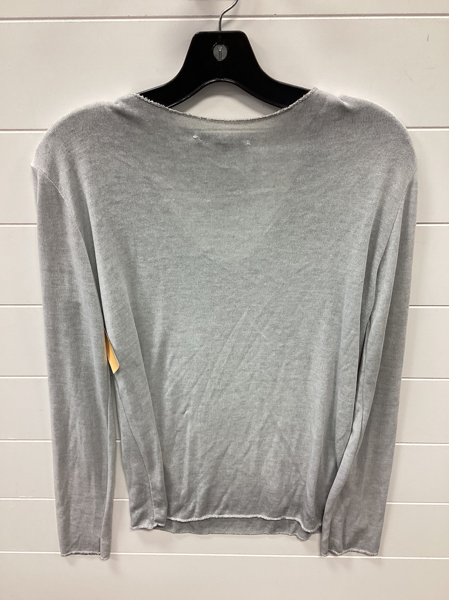 Top Ls By Tempo Paris In Grey, Size:L