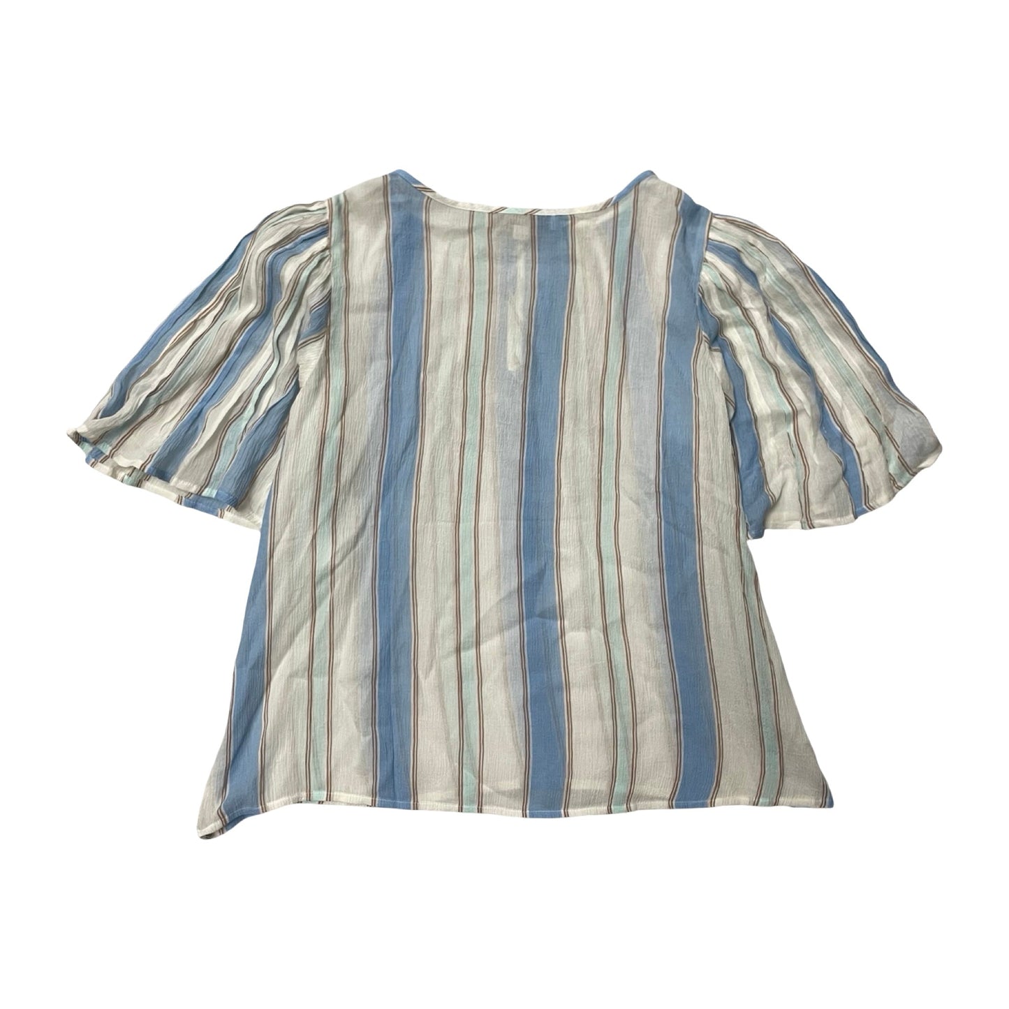 Top Ss By Loft In Blue & White, Size:M