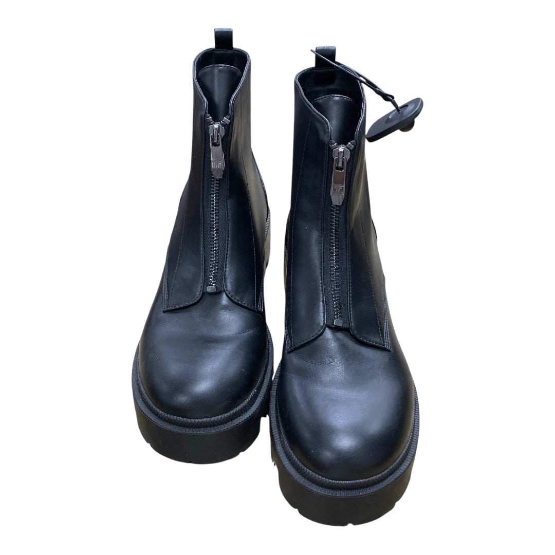 Boots Ankle Heels By Marc Fisher In Black, Size:10