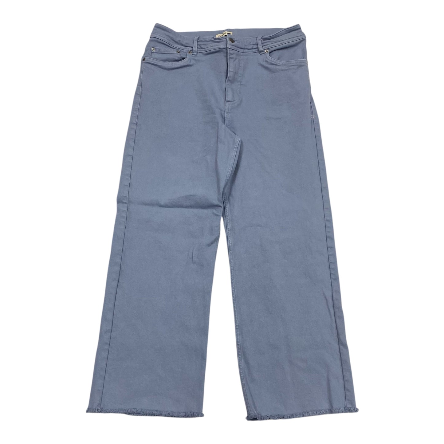 Jeans Straight By Toad & Co In Blue Denim, Size:12
