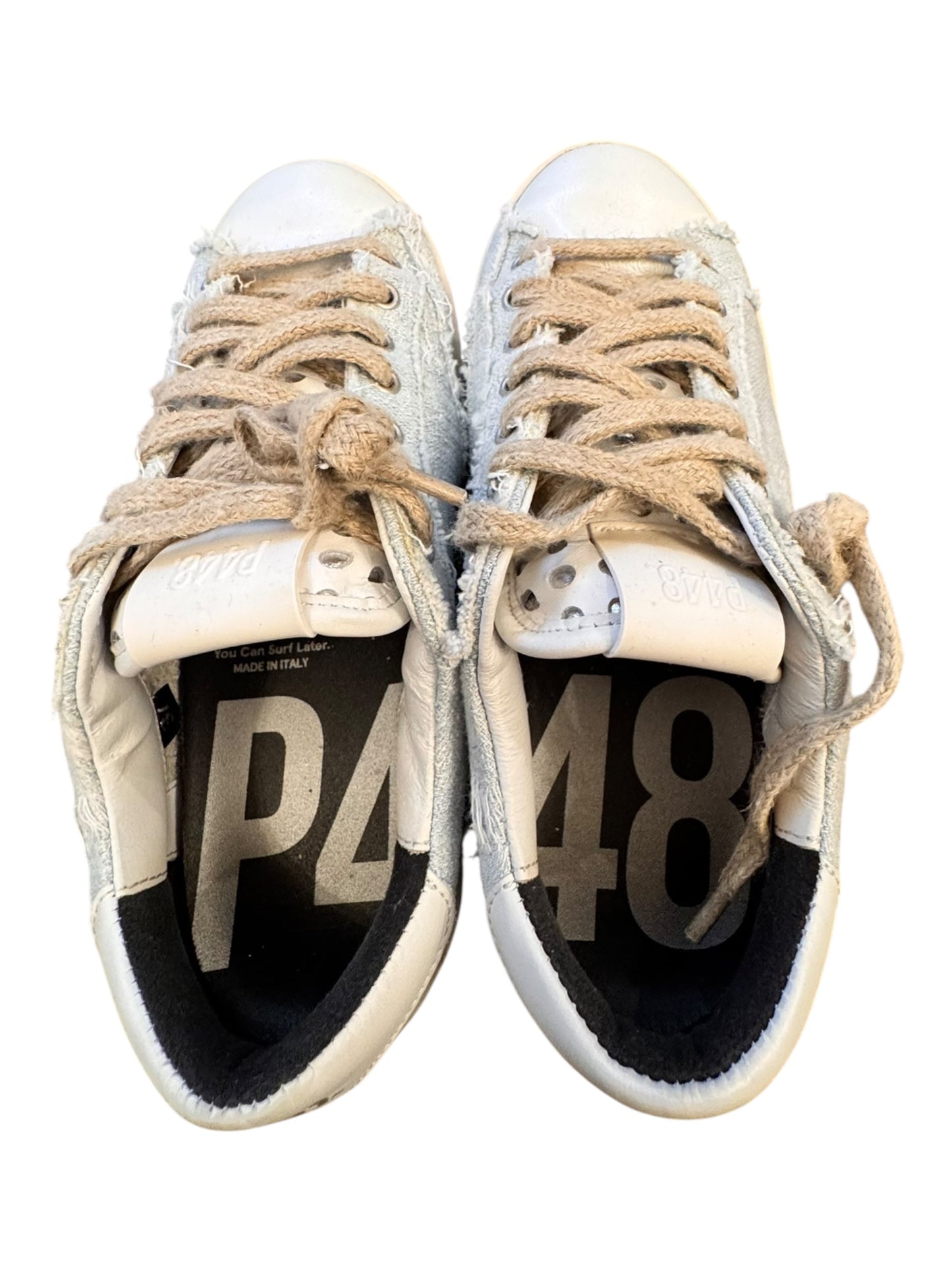 Shoes Designer By P448 In Blue, Size:7