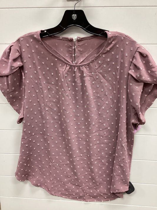 Top Ss By Clothes Mentor In Purple, Size:2X