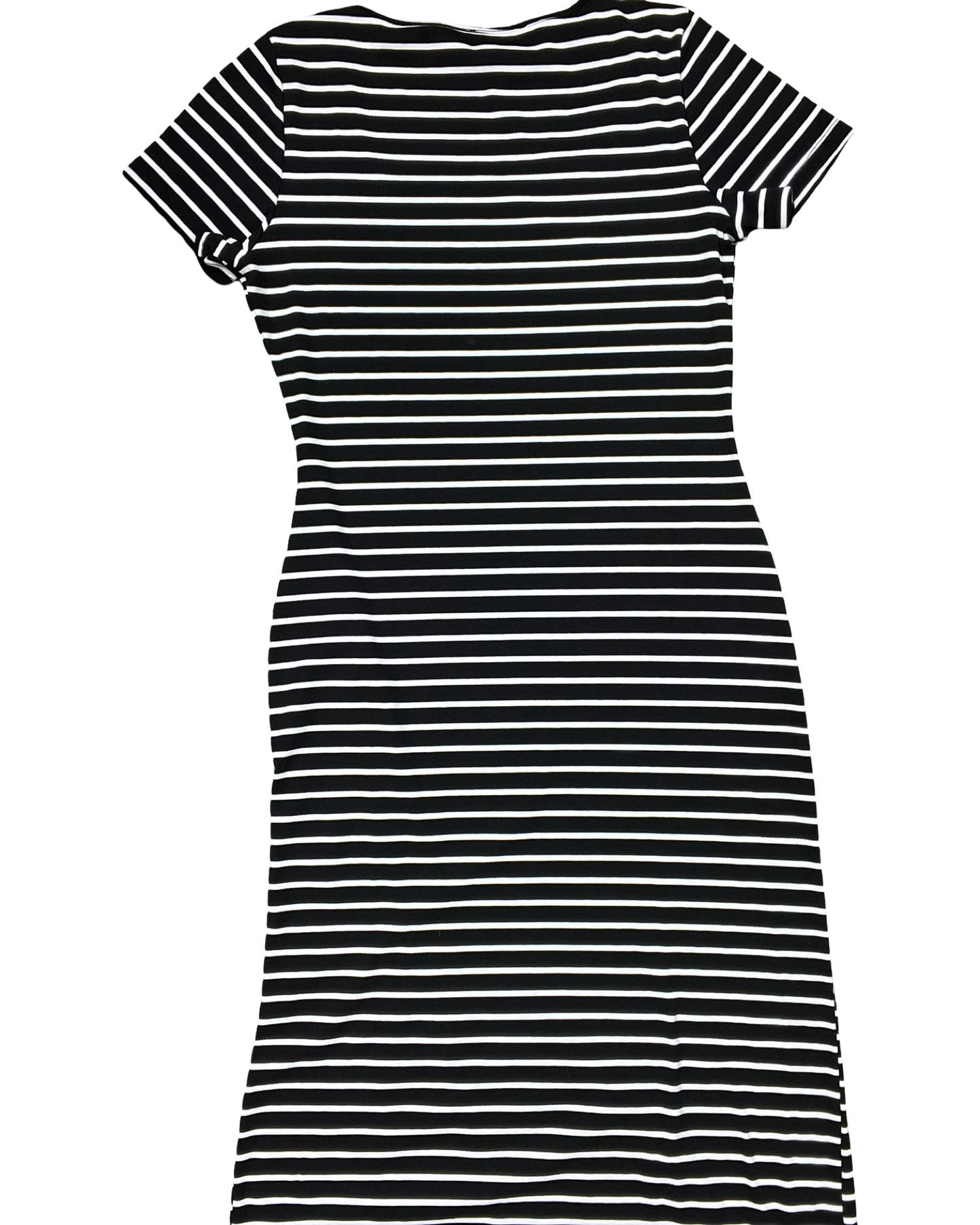 Dress Casual Maxi By Clothes Mentor In Black & White, Size:L