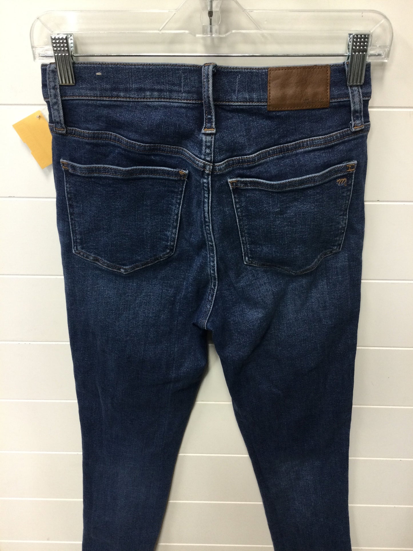 Jeans Skinny By Madewell In Blue Denim, Size:6