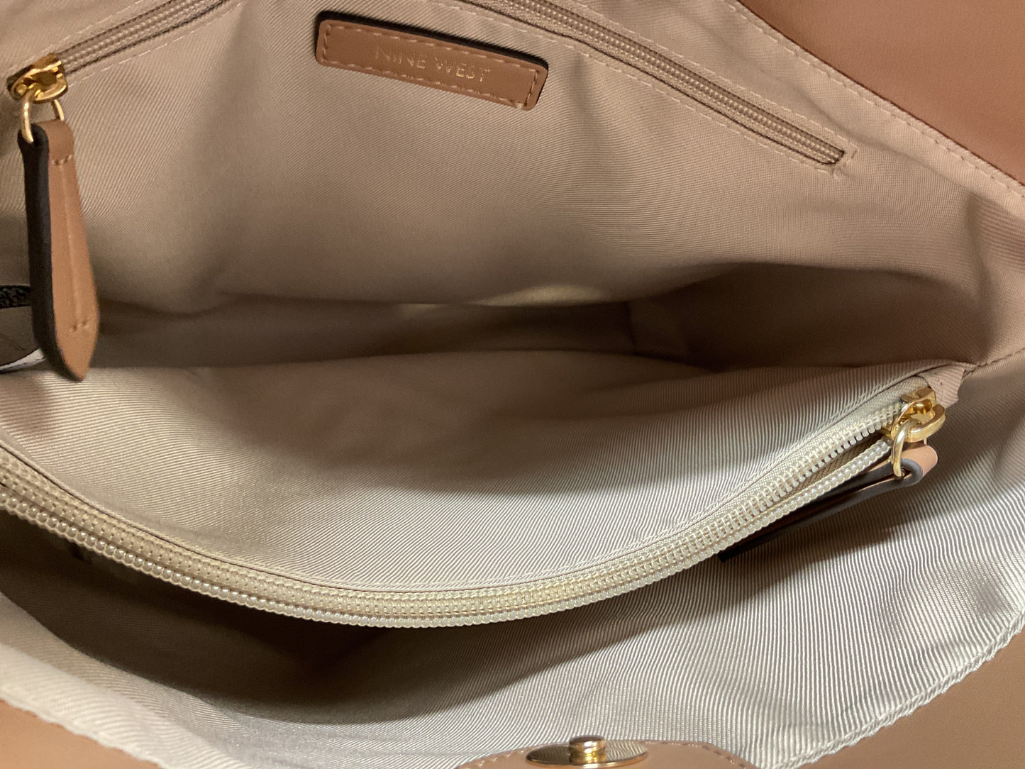 Handbag By Nine West In Brown, Size:Medium