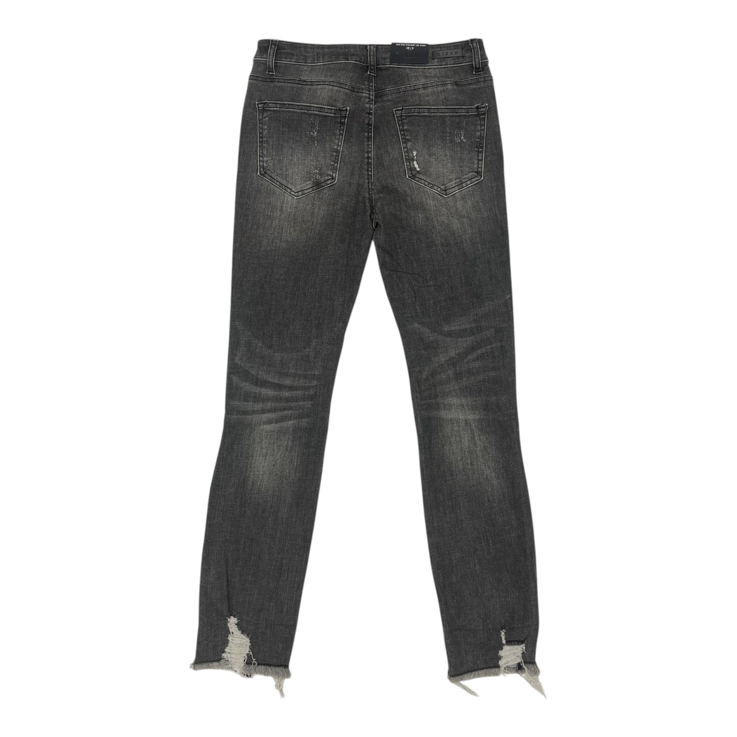 Jeans Skinny By Risen In Black Denim, Size:8
