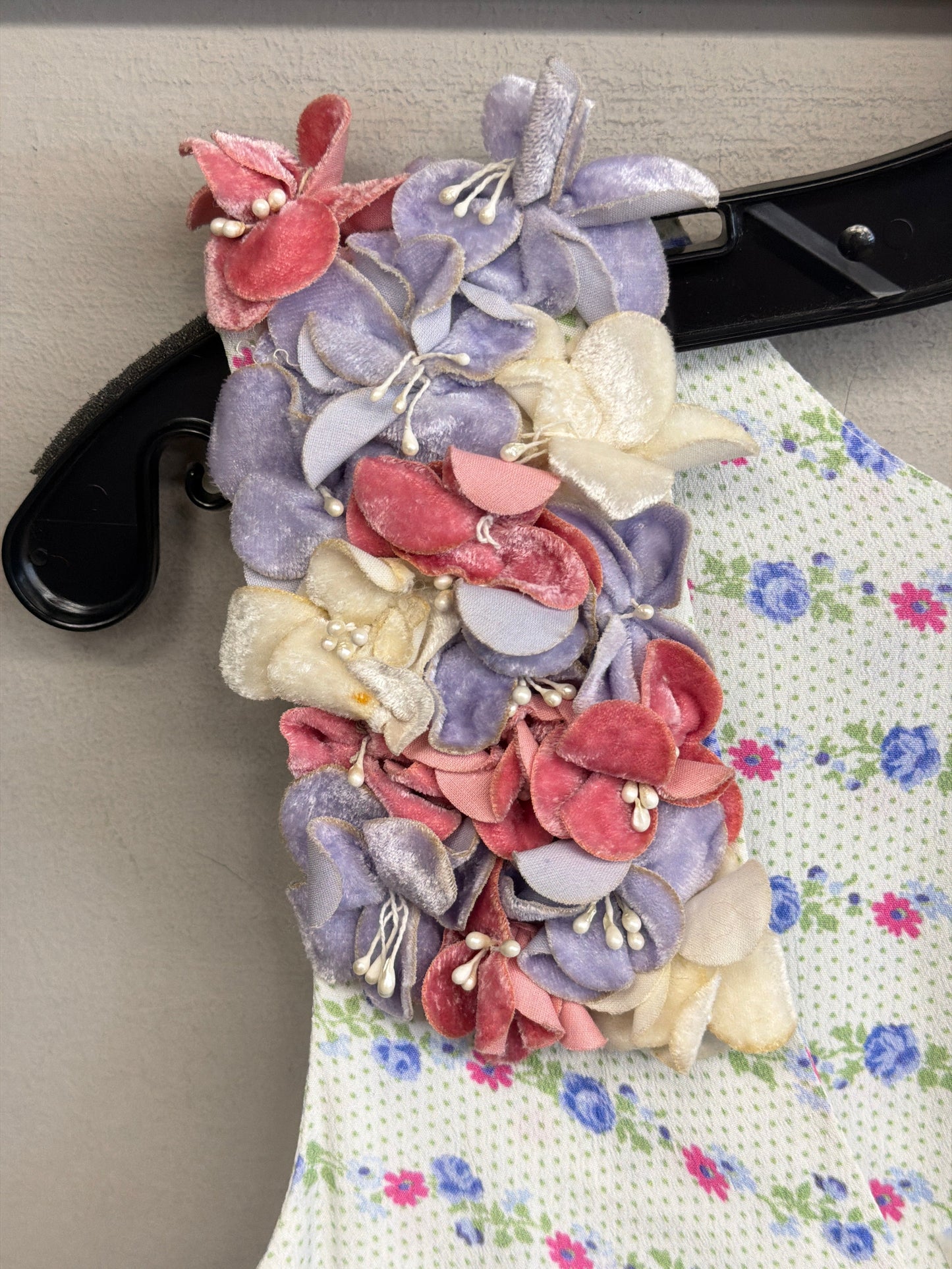 Dress Designer By Loveshackfancy In Floral Print, Size: 0