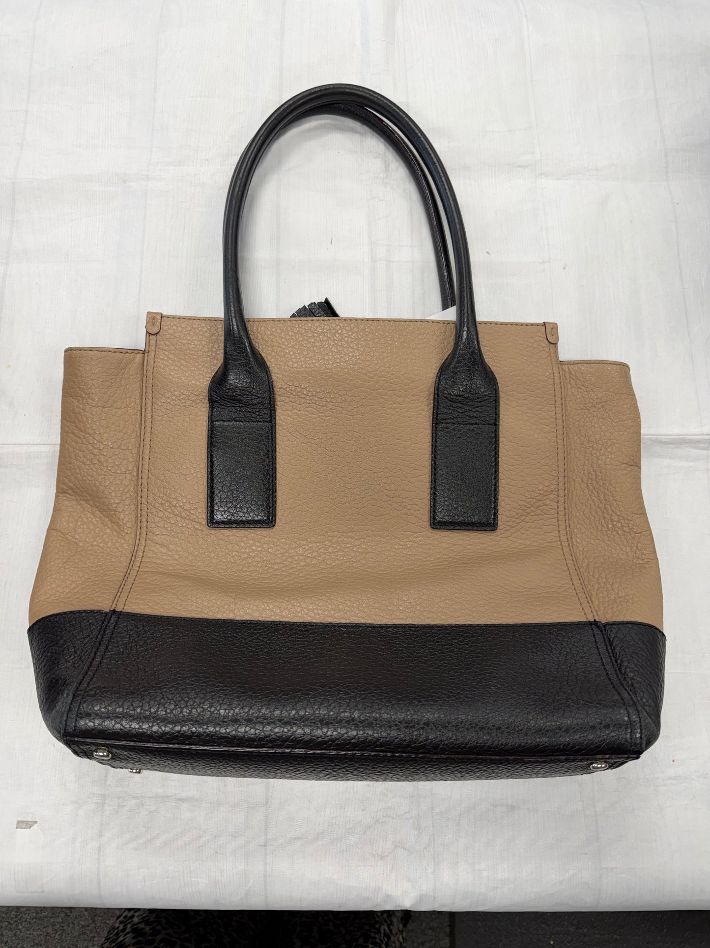 Handbag Designer By Kate Spade In Tan, Size:Large