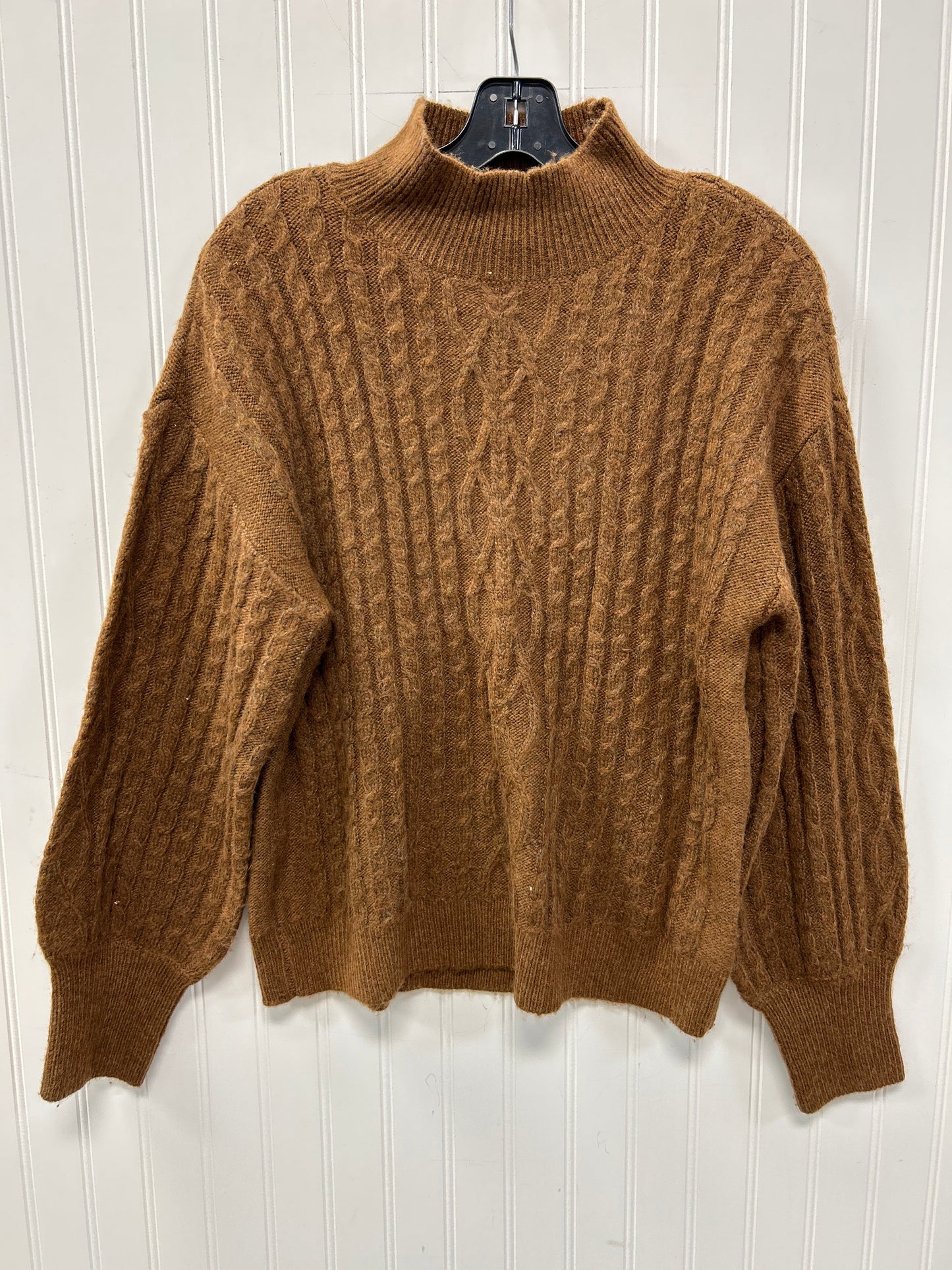 Sweater By Cece In Brown, Size:M